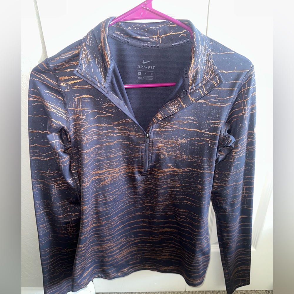 NIKE dri fit quarter zip